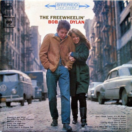 Bob Dylan 'The Freewheelin' Bob Dylan' LP/1963/Folk Rock/Canada/Mint bob dylan desire cd 1975 folk rock usa