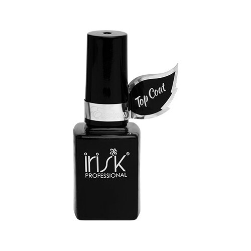 Irisk Professional Верхнее покрытие Eternail Top Coat, прозрачный, 15 мл irisk professional верхнее покрытие rubber matt top no cleanser прозрачный 18 мл