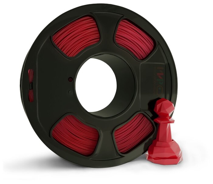 Пластик для 3D принтера в катушке GF PLA, 1.75 мм, 1 кг (Ruby / Красный)