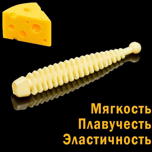 SOOREX PRO, Мягкие, ароматизированные приманки TAIL, Силиконовые приманки со вкусом сыра