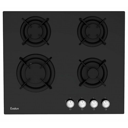 Газовая варочная панель Evelux HEG 605 BG черный 1699000₽
