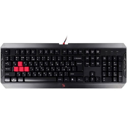 Клавиатура A4Tech Bloody Q100 черный USB Multimedia for gamer 945258 159000₽