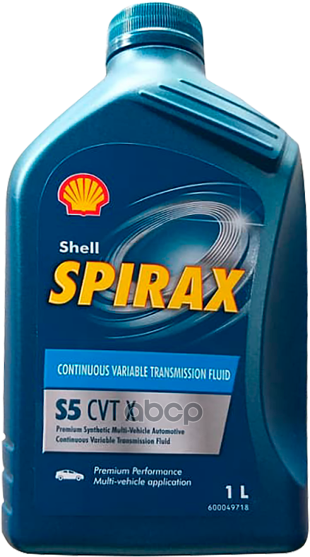 Масло Трансмиссионное Синтетическое Spirax S5 Cvt X 1L Допуски Oem Cvtf Fluid Fe, Cvt Fluid Tc Shell арт. 550054194