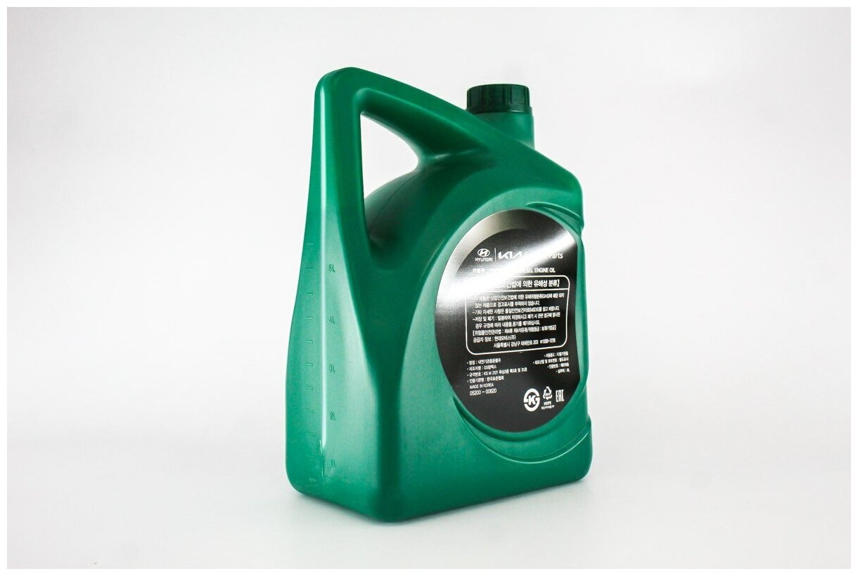 Полусинтетическое моторное масло MOBIS Premium DPF Diesel 5W-30, 6 л, 1 шт. - фотография № 8