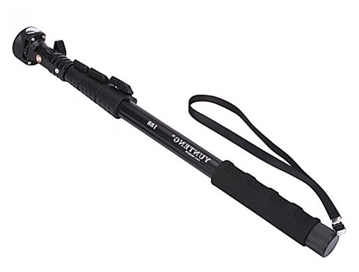 MINIISW Монопод телескопический для HERO, смартфонов, фотоаппаратов (Miniisw GP188) + Tripod Mount Adapter