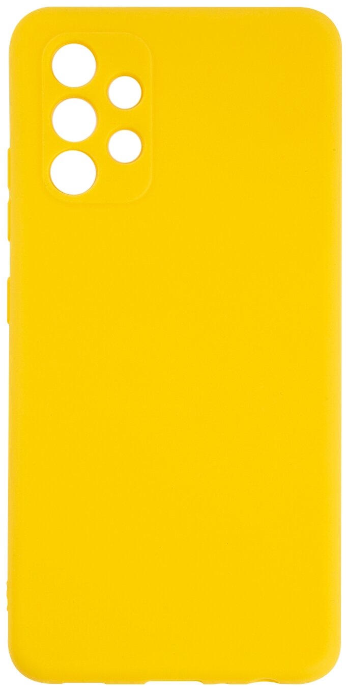 Защитный чехол накладка для смартфона Samsung Galaxy A32 4G желтый
