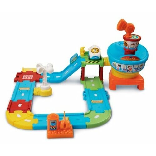 VTech Бип-Бип Toot-Toot Drivers Аэропорт 80-144126, разноцветный игровой набор гоночный спуск 2 в 1 vtech бип бип toot toot drivers