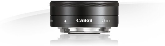 Объектив Canon EF-M 22mm f/2 STM, черный