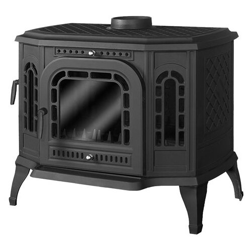 Дровяная печь-камин       Kaw-Met P7 10.5 kW 10.5 кВт 80.5 см 67 см 50.5 см черный 233 м³