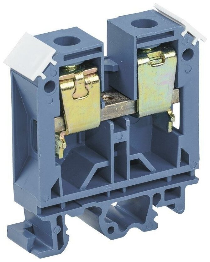 Клеммный зажим IEK ЗНИ 35 мм2 синий