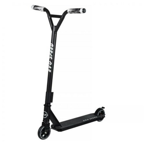 Детский трюковой самокат Evo Fitness Speed , черный/белый