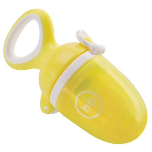 фото Happy baby ниблер с силиконовой сеточкой (15053), lemon