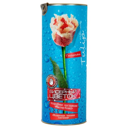 Danko Toys Набор для творчества Бисерный Цветок Тюльпан