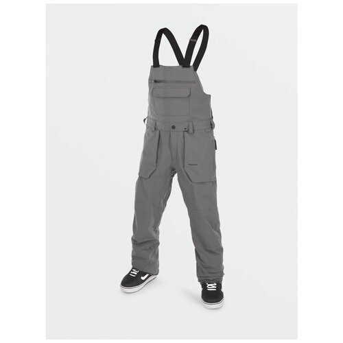 фото Брюки сноубордические volcom rain gore-tex bib overall dark grey (us:xl)