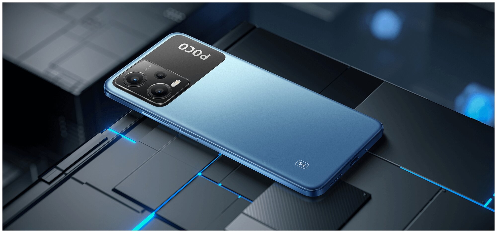 Смартфон Xiaomi POCO X5 5G 8/256 ГБ RU, 2 nano SIM, blue - фотография № 4
