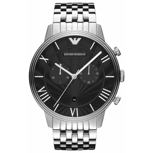 наручные часы emporio armani наручные часы emporio armani ar60027 золотой коричневый Наручные часы EMPORIO ARMANI Classics AR1617, черный