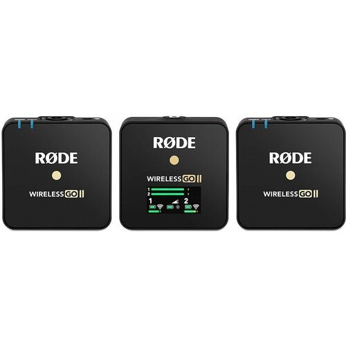 Радиосистема RODE Wireless GO II 2 4 ггц беспроводная передача цифровая беспроводная lullaby видео монитор для ухода за ребенком sp850
