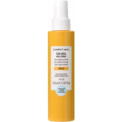 COMFORT ZONE Солнцезащитное молочко Sun Soul Milk Spray SPF20