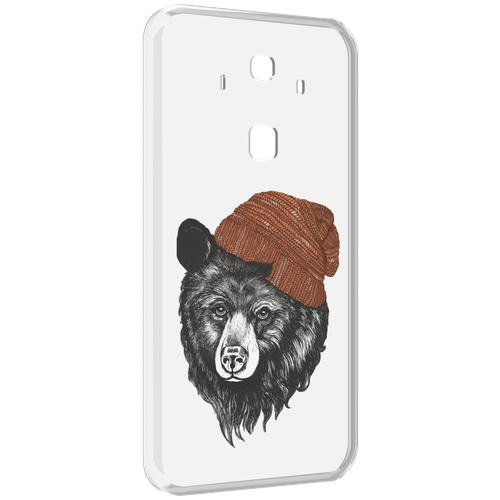 Чехол MyPads Медведь в шапке 2 для Huawei Mate 10 Pro задняя-панель-накладка-бампер чехол mypads медведь в шапке для huawei mate 40 pro plus задняя панель накладка бампер