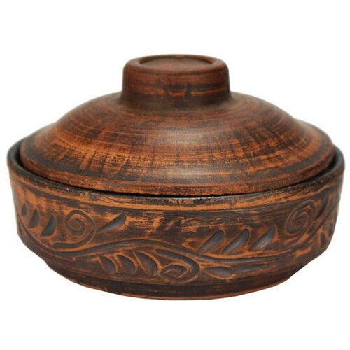 Блюдо для запекания/Кокотница с крышкой «Вьюнок» 410 мл