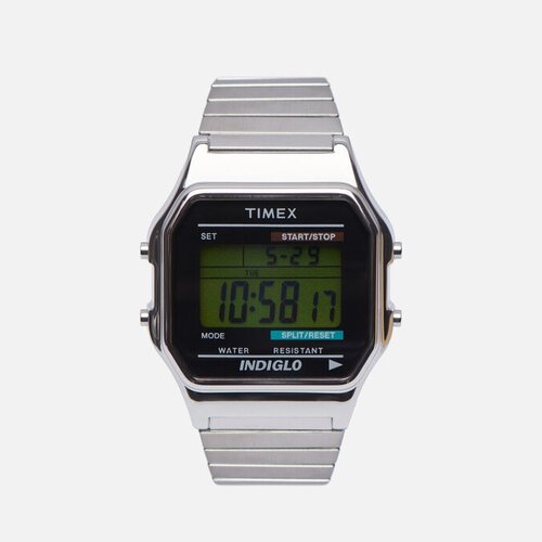 Наручные часы Timex Classic Digital T78587 серебряный, Размер ONE SIZE