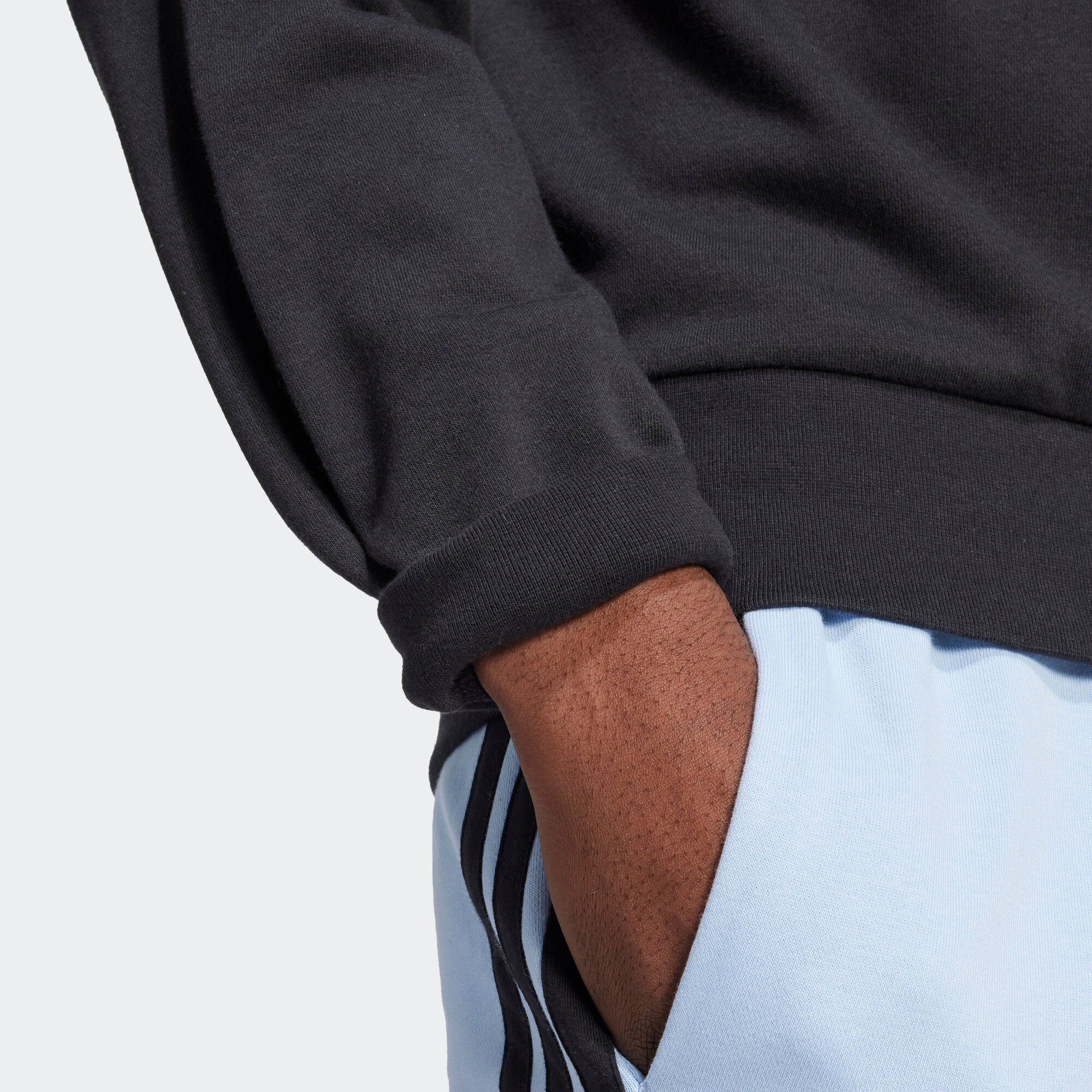 Свитшот adidas Essentials Big Logo, размер XL INT, , черный — фото 1