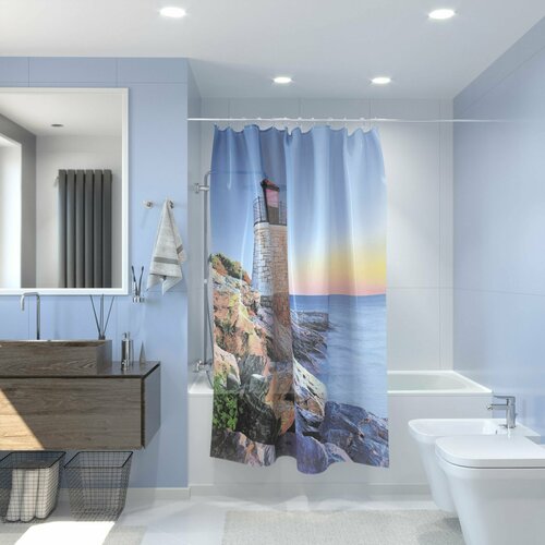 Штора для ванной комнаты My Space 180х180, Tower