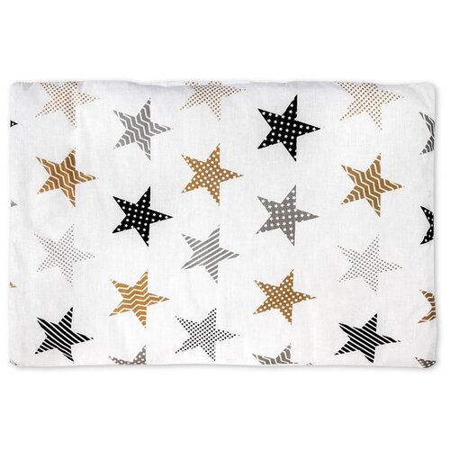 фото Подушка в кроватку "бамбук", цвет: белоснежный с рисунком, 60х40 см сонный гномик