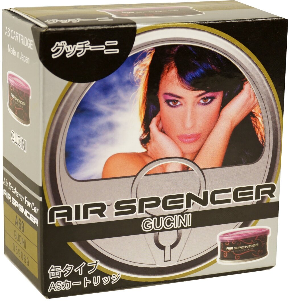 Eikosha Ароматизатор для автомобиля Air Spencer 200 мл 40 г цветочный Gucini