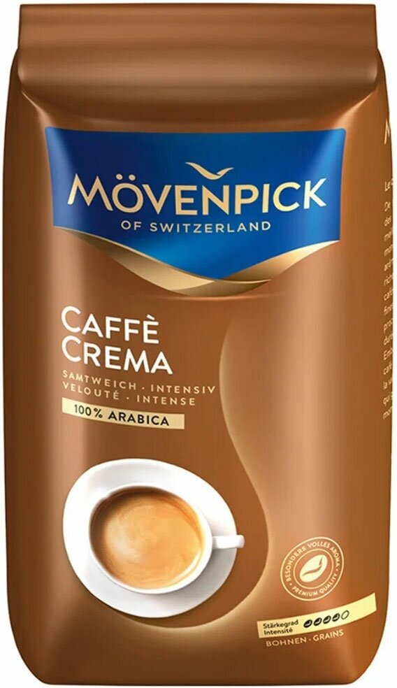 Кофе в зернах Movenpick Caff Crema 500 г