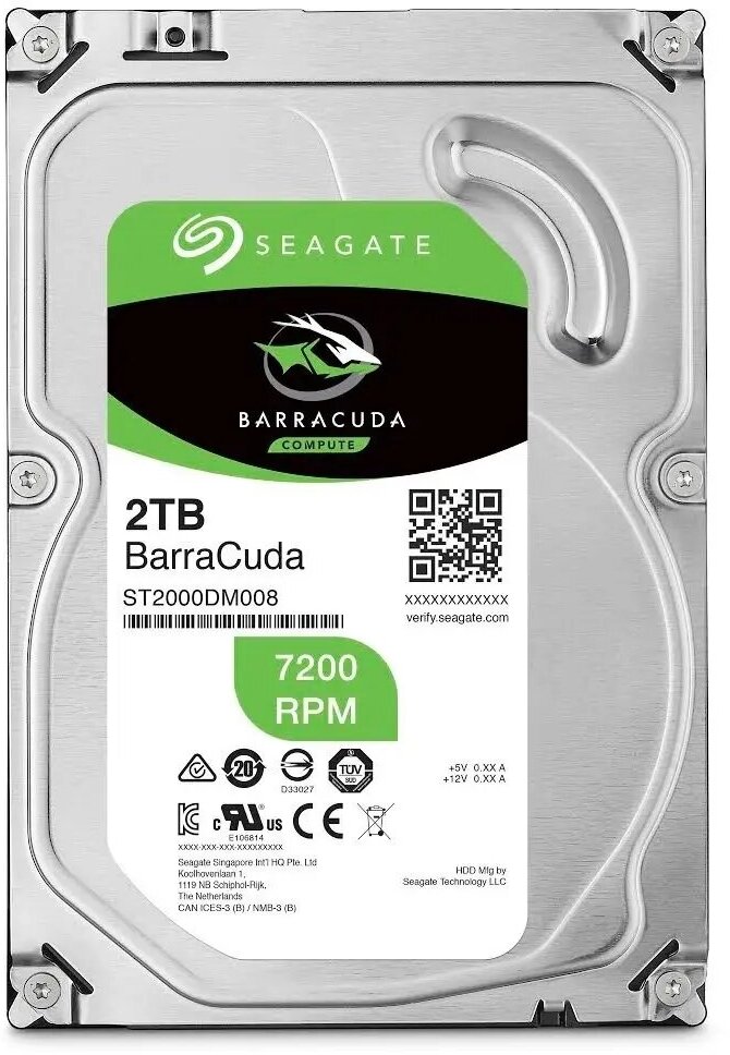 Жесткий диск (HDD) Seagate ST2000DM008