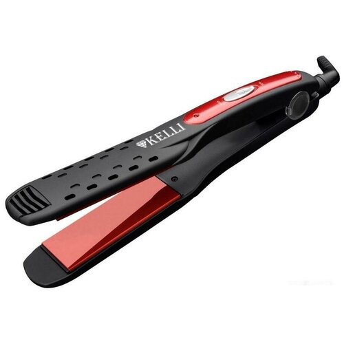 Инфракрасный утюжок Kelli KL-1225 , черный плойка kelli kl 1225 red black