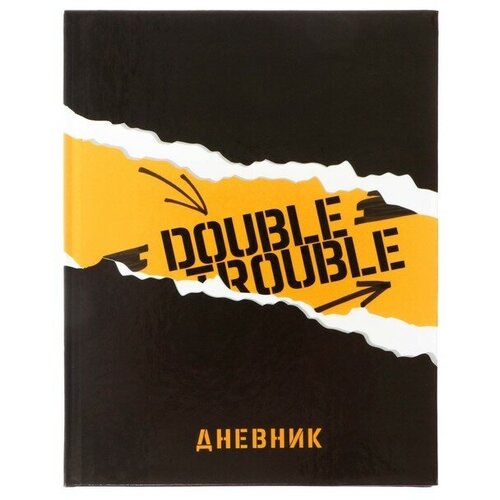 Дневник школьный, 5-11 класс «Дабл», твёрдая обложка, глянцевая ламинация, 48 листов