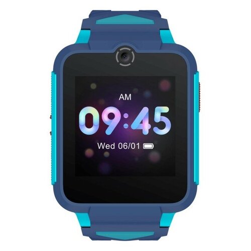 Детские смарт-часы TCL MT42X 154 IPS SIM GPS камера геозоны видео IP65 синие 1086900₽