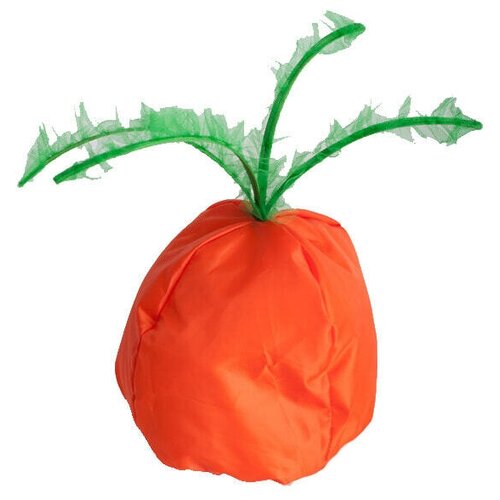 Карнавальная шапка морковь детская Вини