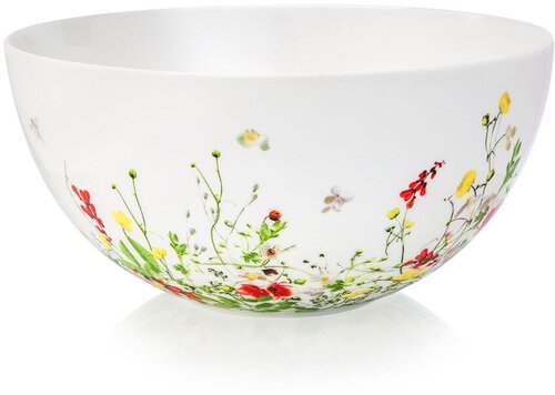 Салатник Rosenthal Дикие цветы 26 см, фарфор костяной