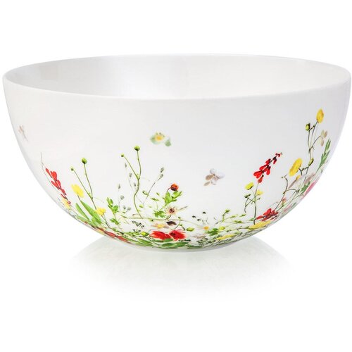 Салатник Rosenthal Дикие цветы 26 см, фарфор костяной