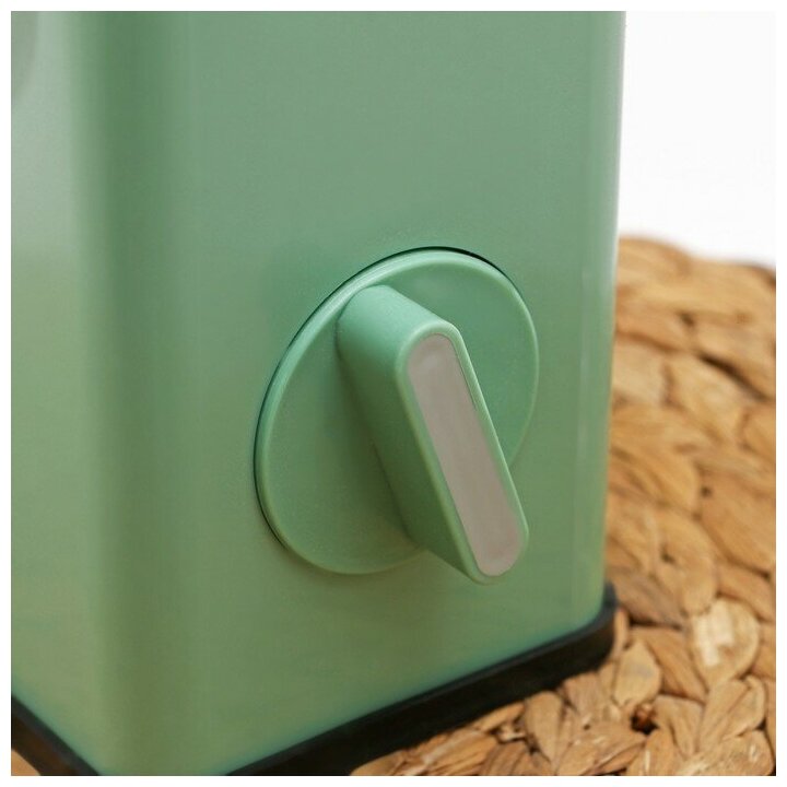 Многофункциональный кухонный комбайн «Ласи», 4 насадки, щётка, цвет зелёный - фотография № 6