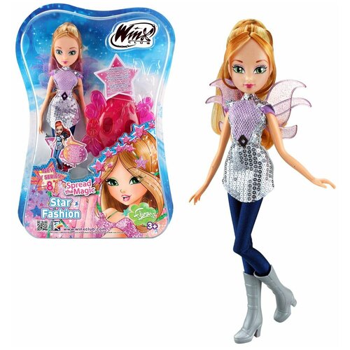 Кукла Winx Club Звездная магия Флора winx кукла winx club звездная магия стелла