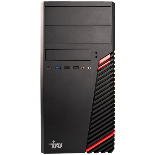 Компьютер iRU Home 320A3SM, AMD A10 Pro 8770, DDR4 8ГБ, 256ГБ(SSD), AMD Radeon R7, Free DOS, черный [1885282]