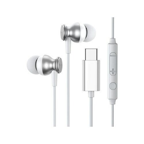 Наушники с микрофоном Joyroom Type-C JR-EC04 silver 96900₽