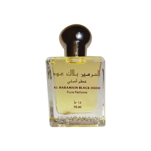 Арабские масляные духи, унисекс, Al Haramain Perfumes Black Oudh (Блэк Уд) 15 мл