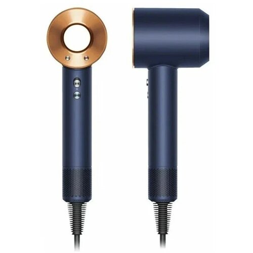 Фен для волос Hair Dryer (4 насадки, Профессиональный, с ионизацией ) Gold