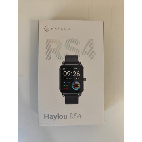 Умные часы Xiaomi Haylou RS4 (LS12) черный
