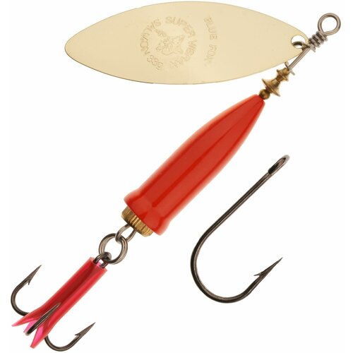 фото Блесна для рыбалки blue fox salmon super vibrax №6 33гр #gfr / блесна вертушка