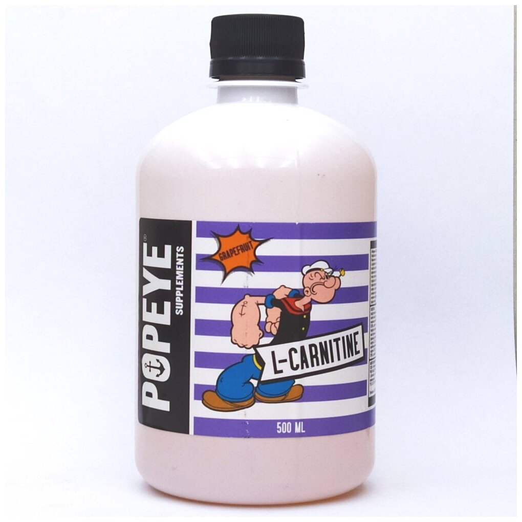 POPEYE Напиток L-CARNITINE "Грейпфрут" 500 мл. — купить в интернет ...
