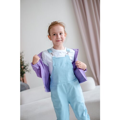 фото Комбинезон , размер 146, голубой shikko kids
