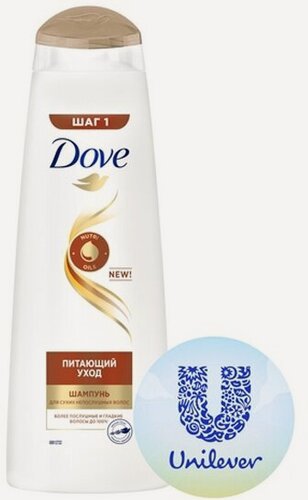 Изображение товара Шампунь Dove Hair Therapy Питающий уход, 380 мл