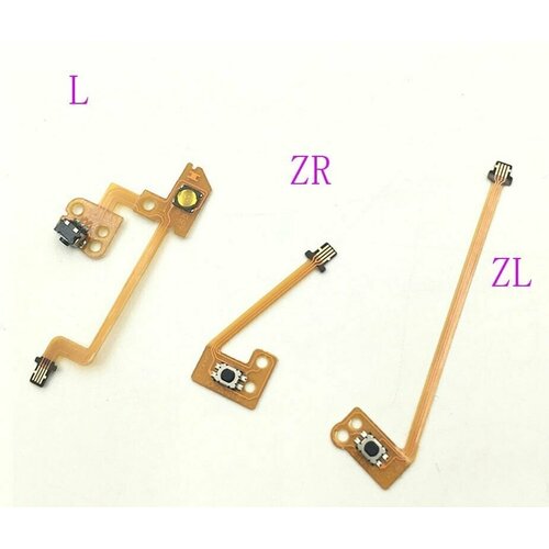 Шлейф кнопки / плата для Nintendo Switch Joy-Con кнопка Шлейф ZL + ZR + L NS left right l zl zr sl sr button key ribbon flex cable for nintendo switch joy con joycon ns trigger replacement controller parts