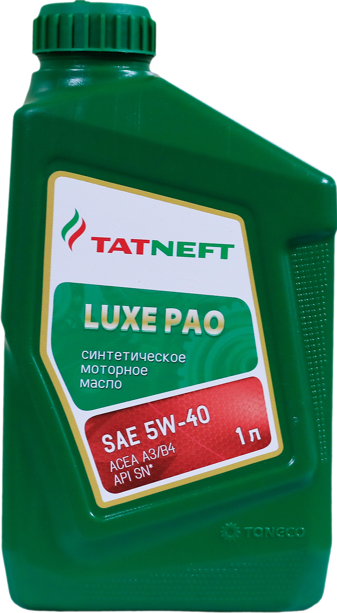 TATNEFT Масло Моторные Синтетические Татнефть Luxe Pao Sae 5w-40 Канистра 1 Л